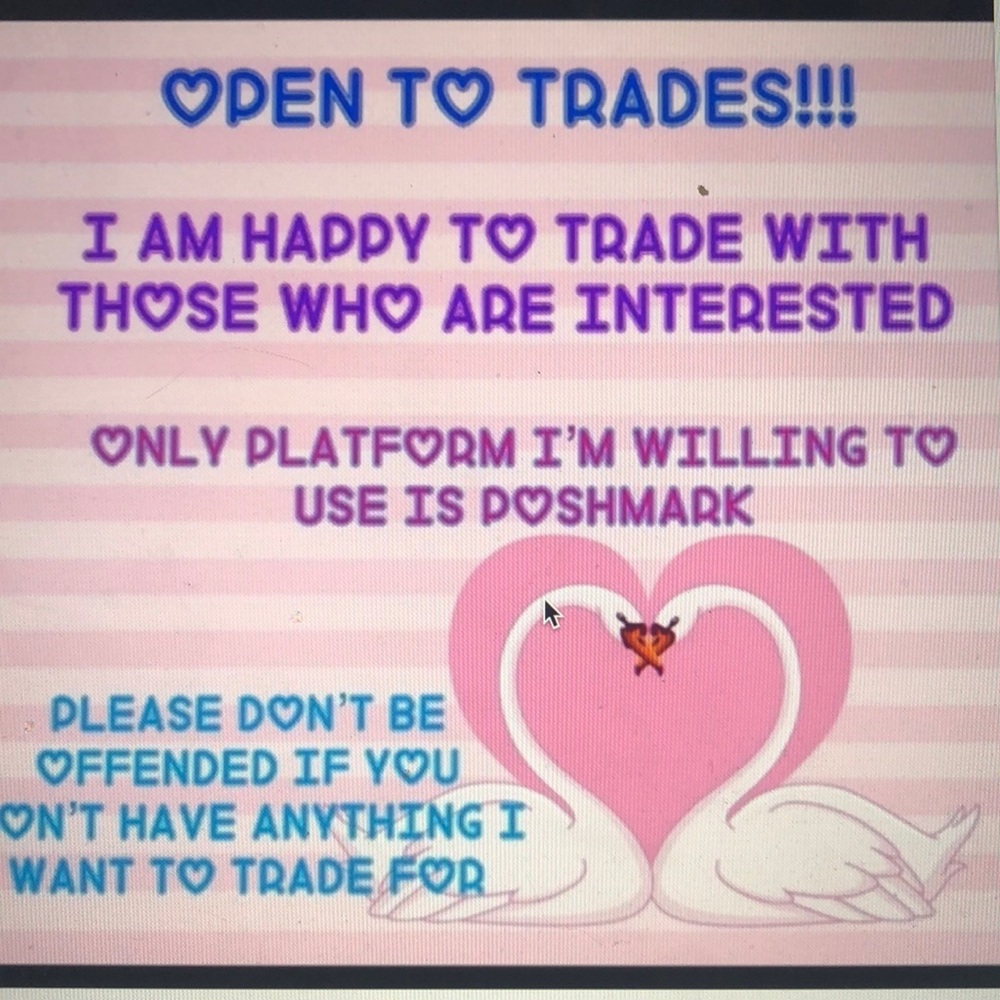 I love trades- do not buy this listing